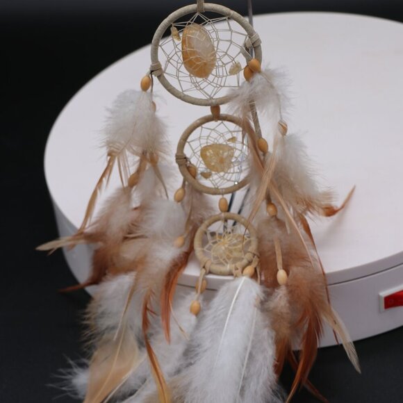 13" Triple Circle Dream Catcher - Picture 1 of 5